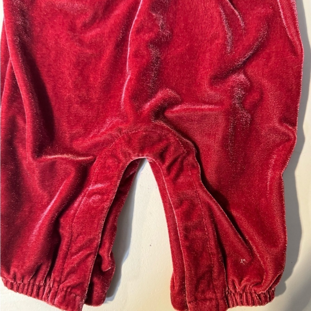 Just One You by Carters Velvet Coverall & Headband, Size 3M - Picture 3 of 8